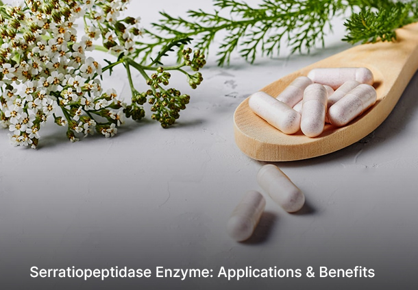 Serratiopeptidase Enzyme: Applications & Benefits