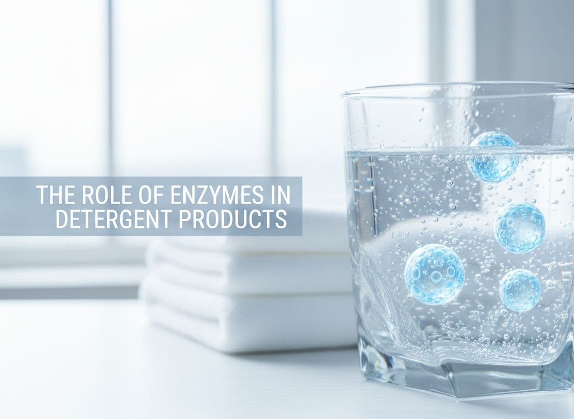 The Role of Enzymes in Detergent Products