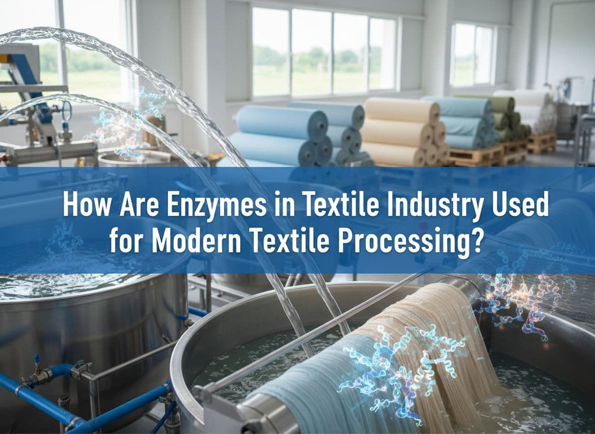 How Are Enzymes in Textile Industry Used for Modern Textile Processing?