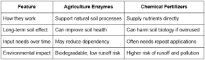 Agriculture Enzymes vs Chemical Fertilizers