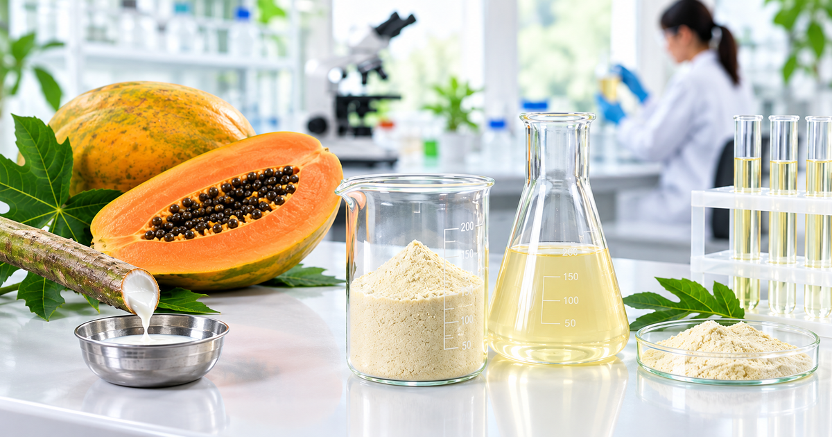 Industrial Applications of Papain Enzyme